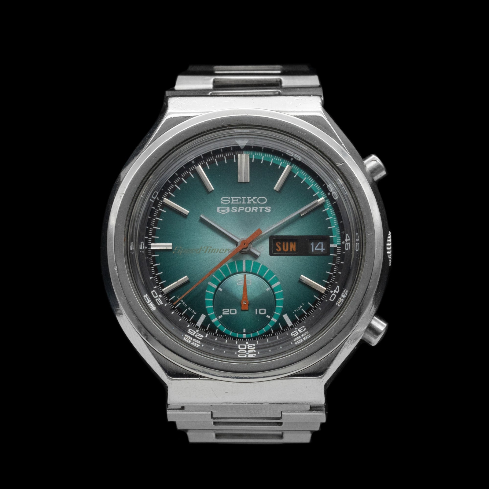 SEIKO 5sports SPEEDTIMER 6139-7060 クロノグラフ オートマチック 