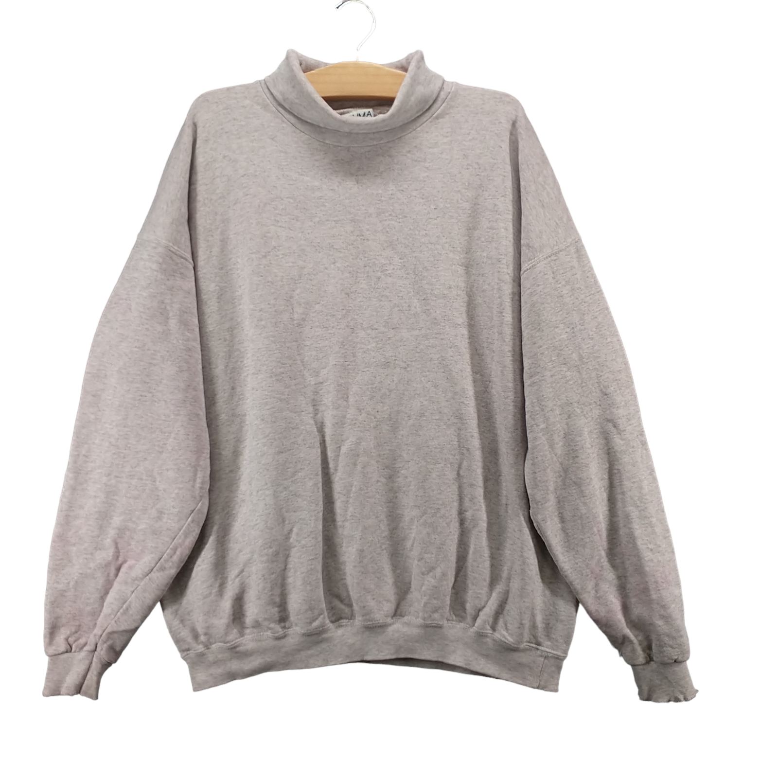 Crepuscule mock neck mix knit モックネックニット メンズ