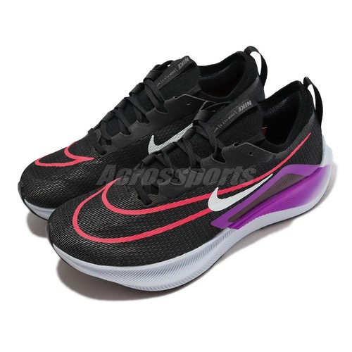 Мужские кроссовки Nike Zoom Fly 4 Black Hyper Violet Red CT2392-004