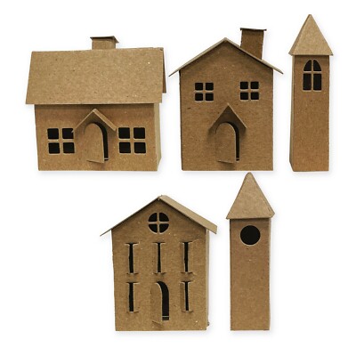 Sizzix Thinlits Paper Village #2 21PC set #665585 Retail $22.99 by Tim Holtz