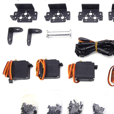 6DOF Robot Arm Clamp Claw Kit Industrial Manipulator Parts DIY Robotics