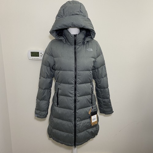 Pre-owned The North Face Metropolis Parka 3 Down Coat Tnf Medium Grey Xs S M L Xl + Tote In Gray