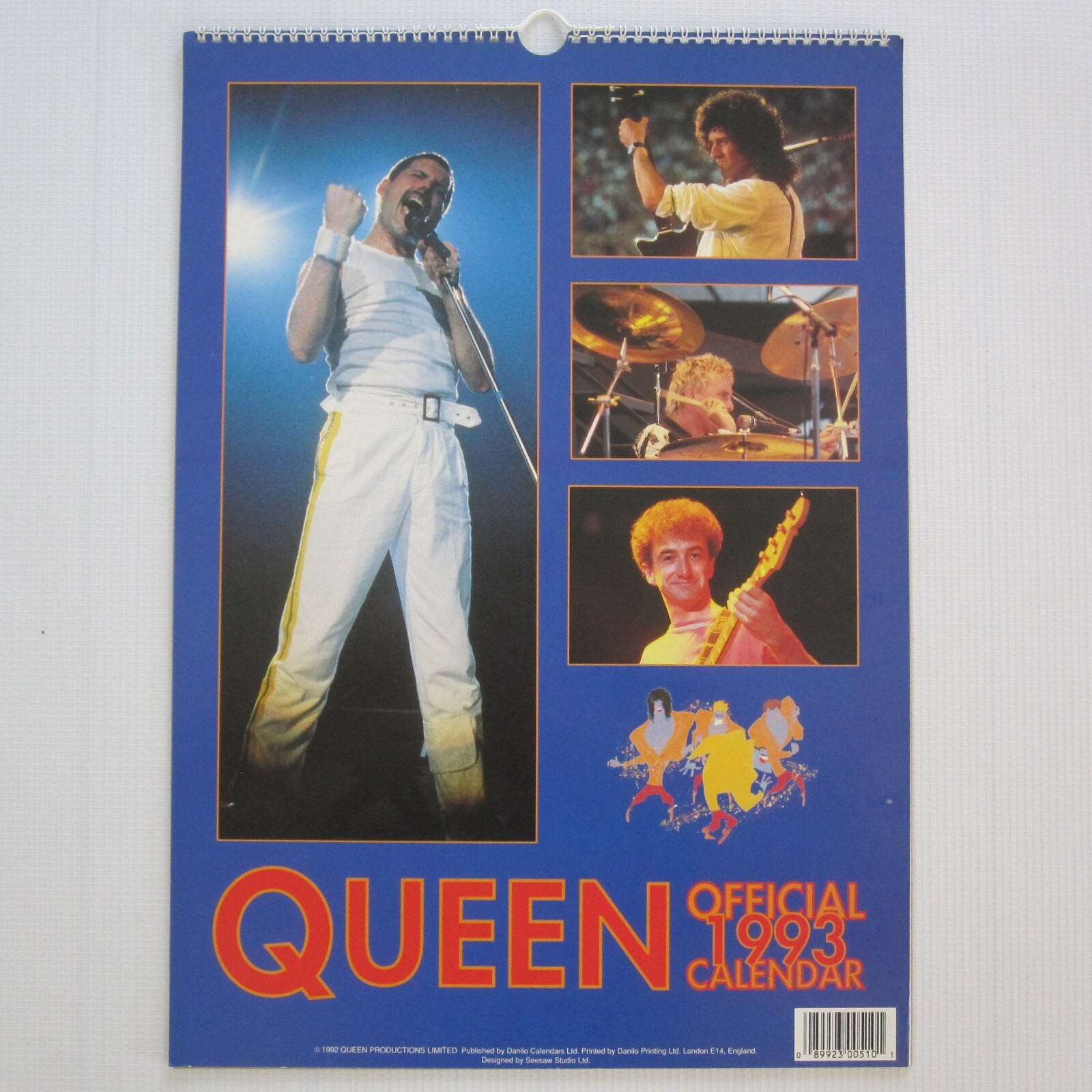 1993☆Queen☆ ヴィンテージ フラッグ UK Flag ©Queen ☆Queen☆93´ ヴィンテージ フラッグ UK Flag ©Queen