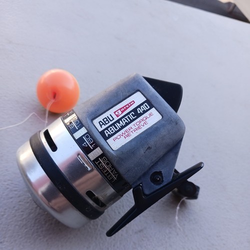 大人も着やすいシンプルファッション ABU Garcia ABUMATIC 440 Fishing Reel | eBay リール
