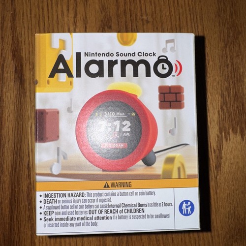 Nintendo Sound Clock: ALARMO - Alarm Clock | BRAND NEW