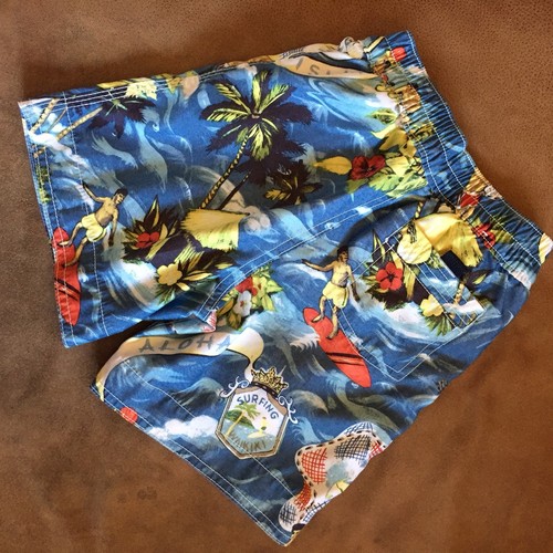 Baby Gap 18-24months Swim Trunks Shorts Multicolor Surfing Print