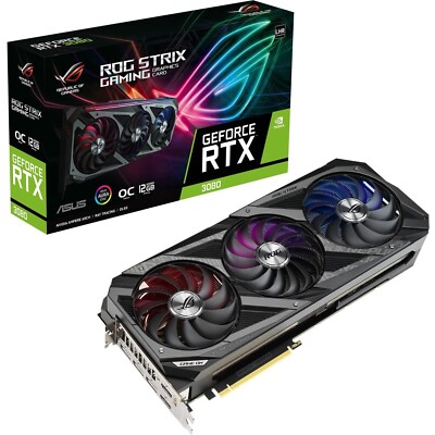 ASUS NVIDIA GeForce RTX 3080 12GB GDDR6X Graphics Card GPU 
