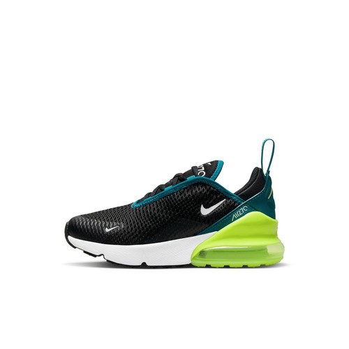 [AO2372-026] PRESCHOOL NIKE AIR MAX 270 BLACK BRIGHT SPRUCE VOLT