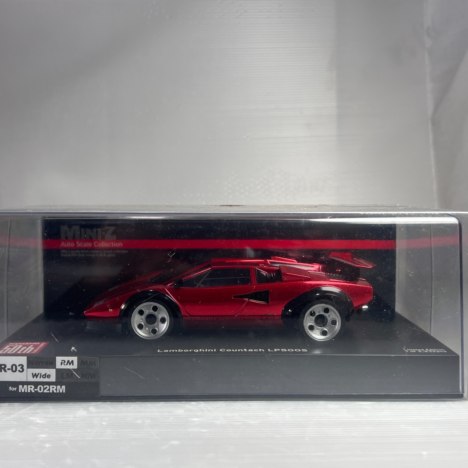 ホビーラジコン KYOSHO Mini-Z LamborghiniCountachLP500S 1/27 KYOSHO Mini-Z 50th Anniversary Lamborghini Countach