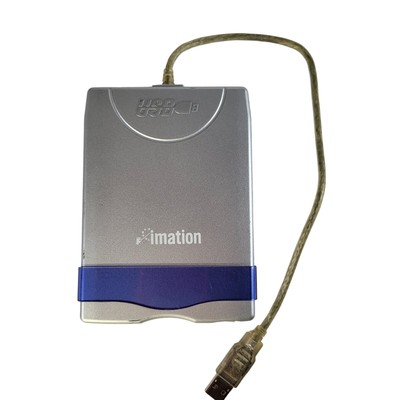 Imation USB External Floppy Disk Drive D353FUE - 3.5'' Portable Untested