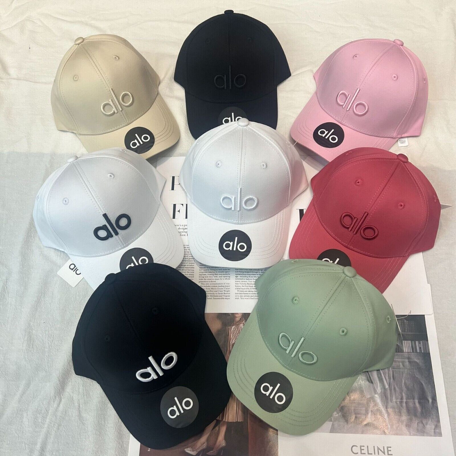 大人気 セレブ愛用【alo Yoga】District Trucker Hat キャップ District Trucker Hat - Black | ALO