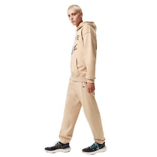 

Мужские бежевые спортивные штаны с принтом Lacoste, Бежевый