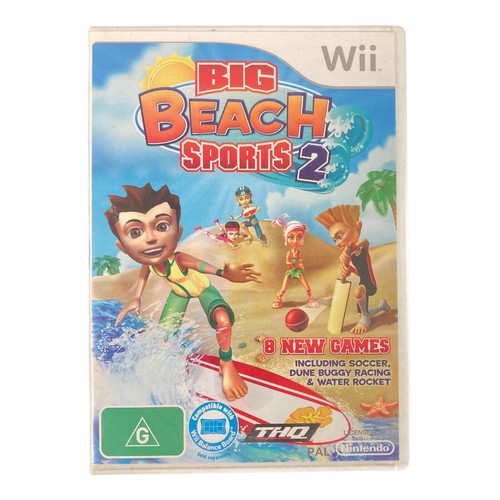 Big Beach Sports 2 Wii PAL Manual 🇦🇺Seller