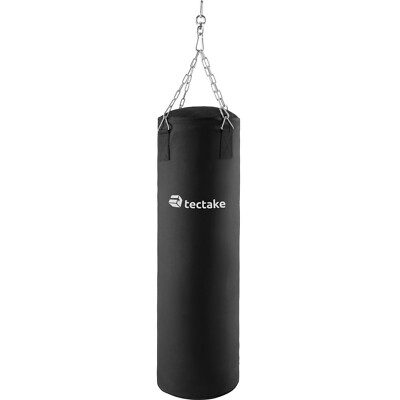 Boxsack gefüllt 25kg 105cm mit Halterung Drehwirbel Stahlkette Sandsack Box Set 