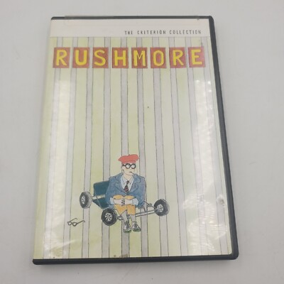Rushmore The Criterion Collection DVD 2000 Bill Murray Brian Cox W/ Inserts