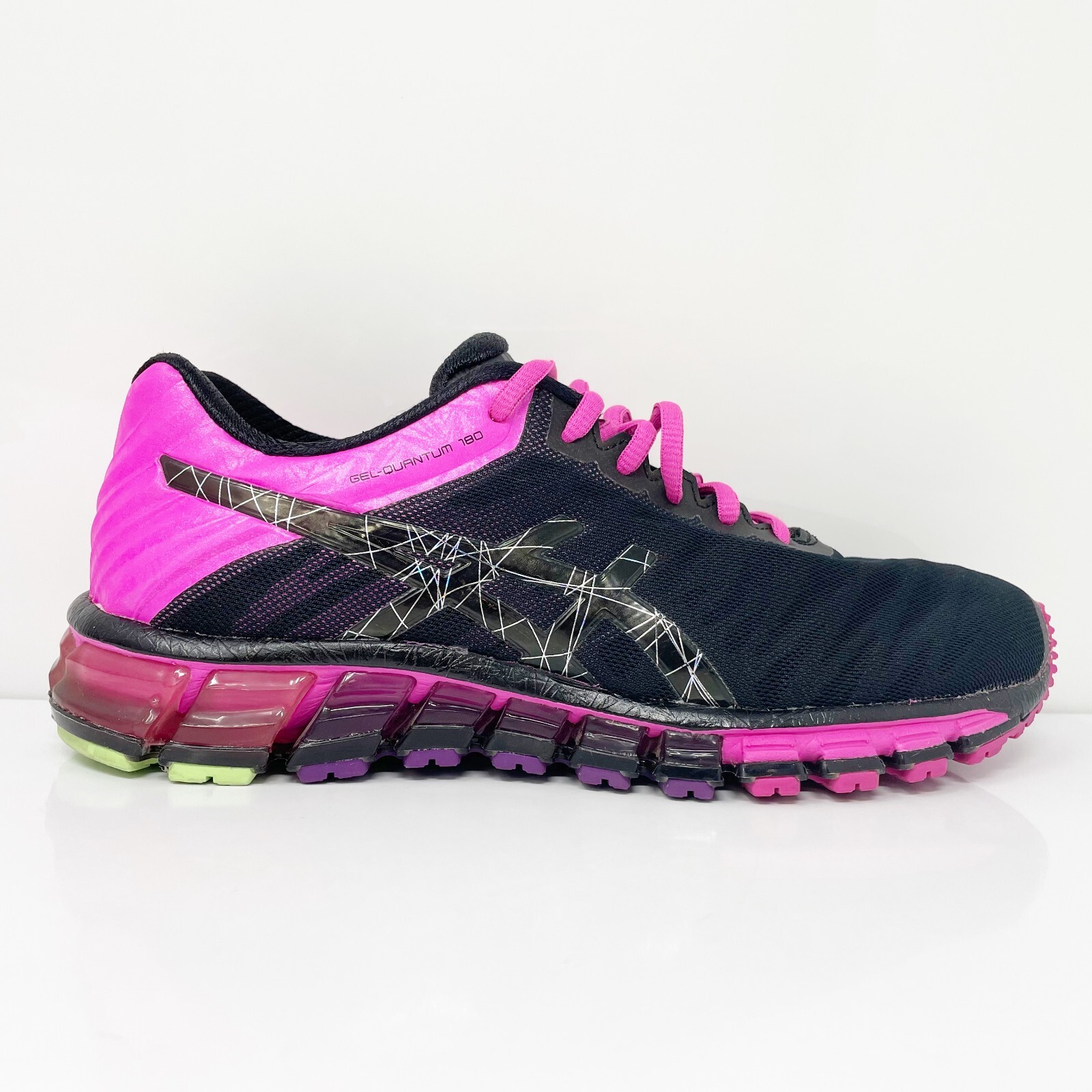 

Женские кроссовки Asics Gel Quantum 180 T5J7N черные кроссовки размер 7,5, Черный, Gel Quantum 180
