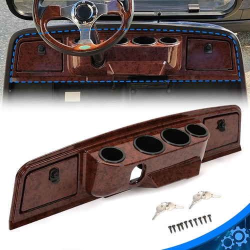 Новый комплект приборной панели для гольф-кара Yamaha G14, G16, G19, G22 1995-2007 годов выпуска - Под дерево