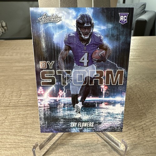 Zay Flowers 2023 Panini Absolute By Storm RC #BST-11