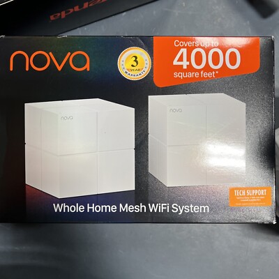 Tenda Nova Mesh WiFi System MW6 - Covers up to 4000 sq.ft