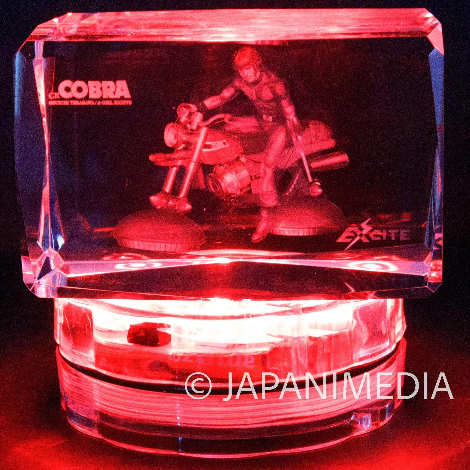 Space Adventure Cobra COBRA Crystal Decoration + LED Light