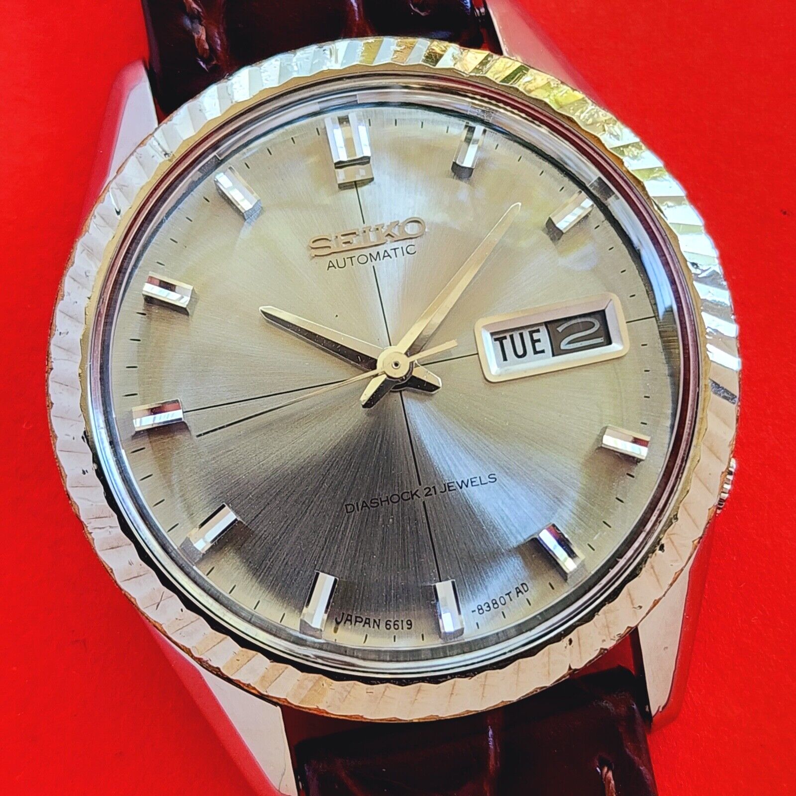 Seiko Sportsmatic Watch 1967 Rare Automatic Cross Hair Seiko Sportsmatic Watch 1967 Rare Automatic Cross Hair