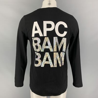 A.P.C. ブラック 長袖シャツ L A.P.C. APC アーペーセー 半袖 Tシャツ COHBO M26404 Item