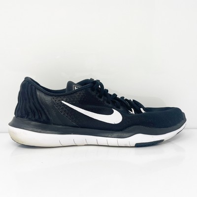 Nike Womens Flex Supreme TR 5 852467-001 Черные кроссовки для бега, размер 9, Черный, Flex Supreme TR 5
