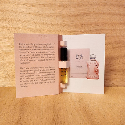 Parfums de Marly CHOOSE YOUR SCENT 1.5 ml (0.05 fl oz) Sample Size New In Card