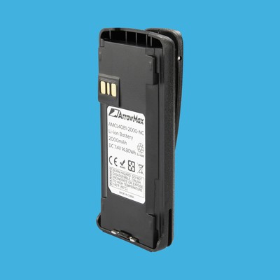 Arrowmax Shopping Mall Public Safety Replace Battery for Motorola CP185 CP1300