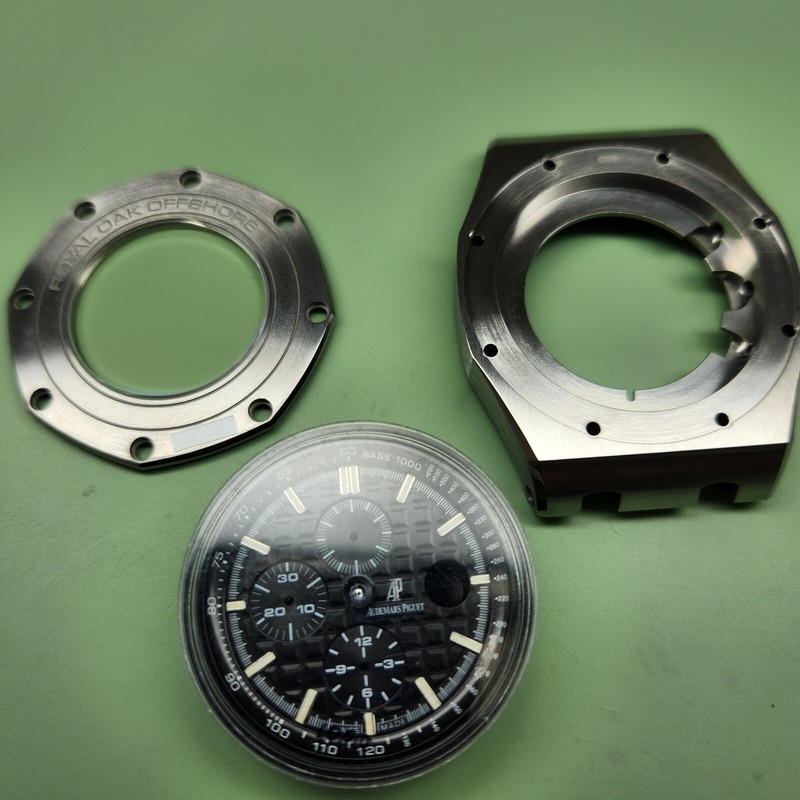 Audemars Piguet Royal Oak 44mm Titanium Case, Caseback, Dial, Chapter
