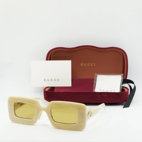 New GUCCI GG0974S 002 Beige/Brown 49-26-140 Sunglasses | eBay