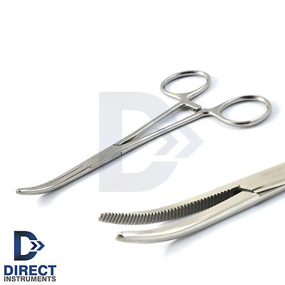 Surgical Rochester Curved Pean Locking Forceps 5.5'' Hemostat Tattoo Piercing Lab
