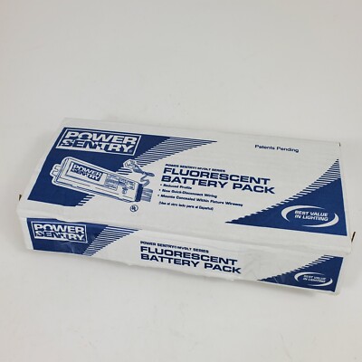 Power Sentry MVOLT Fluorescent Battery Pack 120 277 VAC 1.5 HR PS600QD
