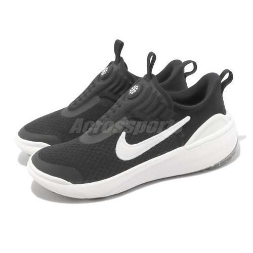 Nike E-Series 1.0 GS Black White Детские женские кроссовки без шнуровки DV4250-002