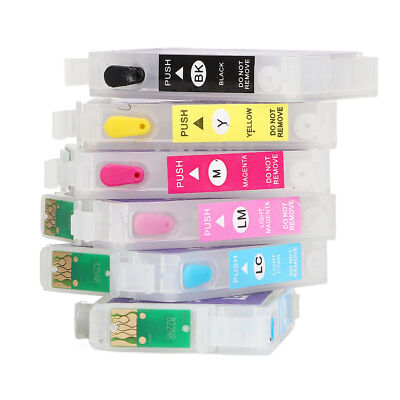 T0801/T0802/T0803/T0804/T0805/T0806 Refillable Printer Cartridge PP