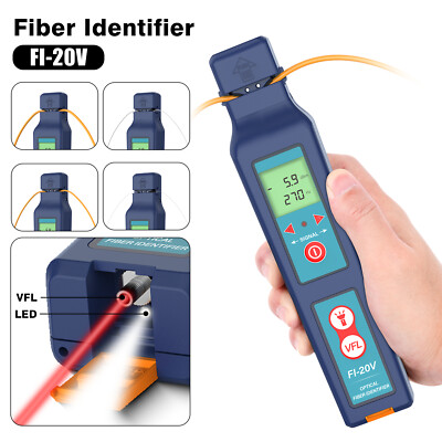 Komshine Fiber Identifier  FTTH Fiber Optic Cable Tester W/ OPM/VFL Function