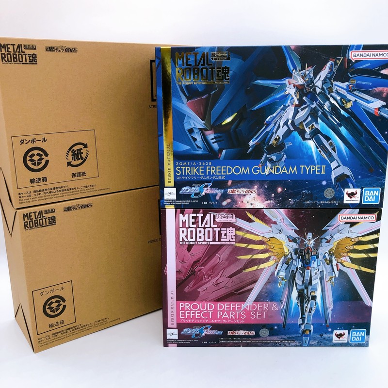 【新品未使用】PROUD DEFENDER & EFFECT PARTS SET METAL ROBOT SPIRITS SIDE MS Proud Defender & Effect Parts