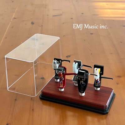 Free Shipping EMJ rosewood headshell cartridge keeper 5Nr  Made in Japan New