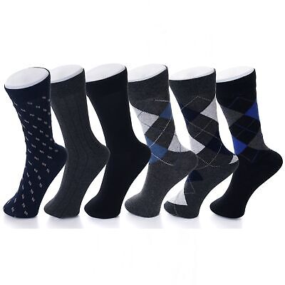 Mid Calf Argyle Pattern Solids Set