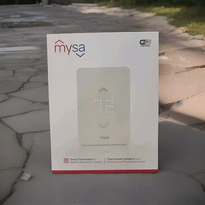 MYSA  SMART THERMOSTAT LITE FOR BASEBOARD HEATERS SEALED+ NEW!  FAST  S & H!