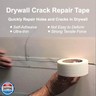 Drywall Joint Tape Self Adhesive Fiberglass Drywall Repair Patch Wall Mesh Repair Tape 2 Inch x 148 Feet Self Adhesive Fiberglass Wall Crack and Seam Patch