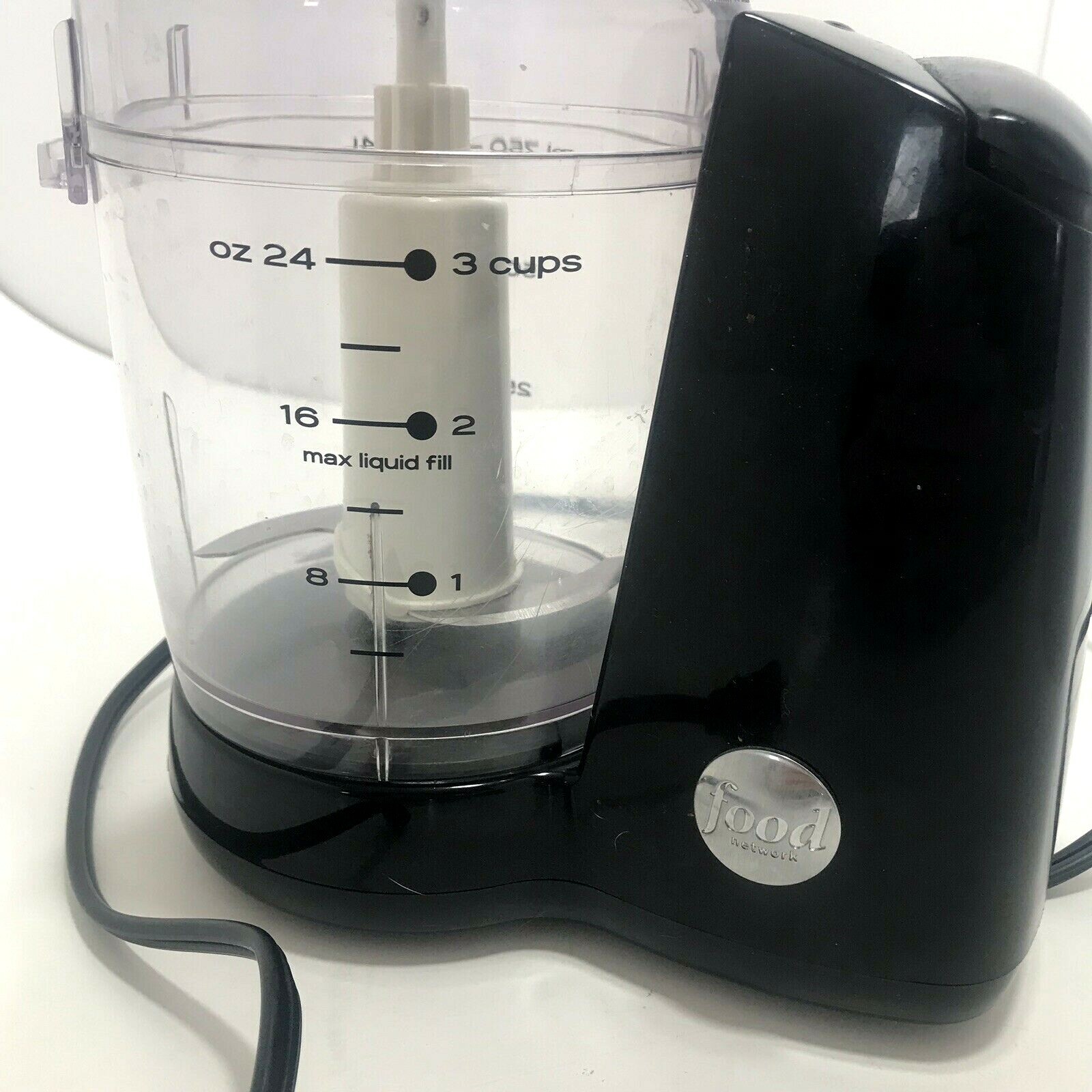 Food Processor Food Network 3 Cup Model 70403 Black