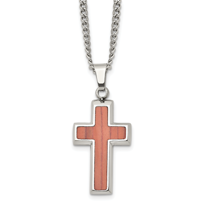 Chisel cross necklace clearance