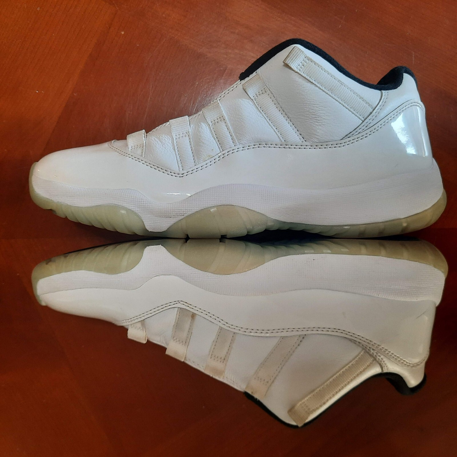 Nike Air Jordan 11 Retro Low White Legend Blue Mens Size 8