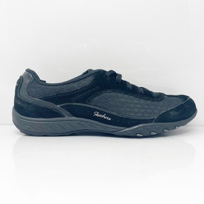

Skechers Womens Breathe Easy 23031 Черная повседневная обувь Кроссовки Размер 8, Черный, Breathe Easy