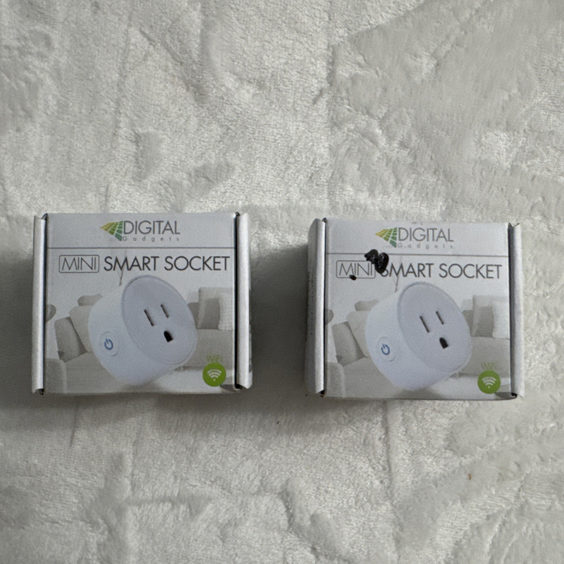 Digital Gadgets Wi-Fi Mini Smart Socket White NEW Google Home/Alexa