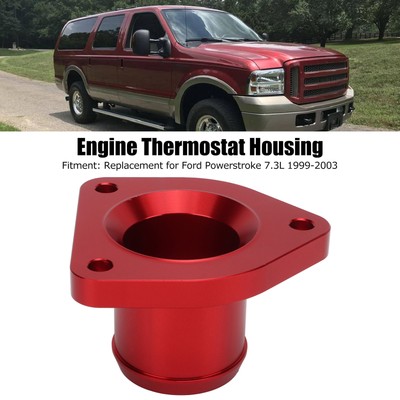 High Quality 6061-T6 Billet Aluminum Thermostat Housing Replace For Pow ERT