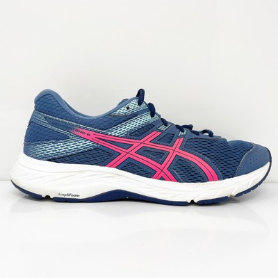

Женские кроссовки Asics Gel Contend 6 1012A571 синие кроссовки размер 10 W, Синий, Gel Contend 6