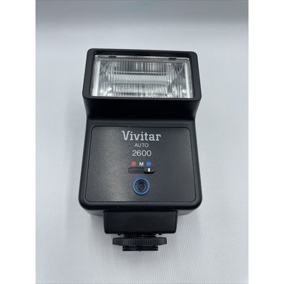 Vivitar 2600 Auto Electronic Flash Computer Blitz Tested Working ==