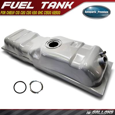 16 Gallons Fuel Tank for Chevy C10 C20 C30 K30 V20 GMC C1500 K2500 R3500 V2500